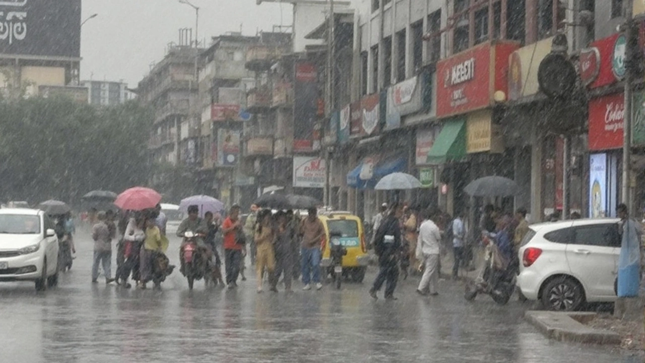 कोलकाता में सीजन की सबसे तेज बारिश: लो-प्रेशर सिस्टम से रातभर मूसलाधार, रेड अलर्ट